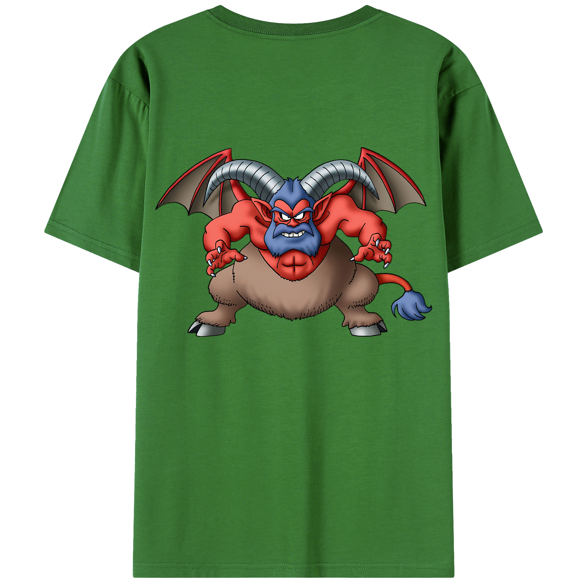 （画像用） ドラゴンクエスト Doragon Kuesuto Dragon Quest レディース半袖Tシャツ(バックプリント)